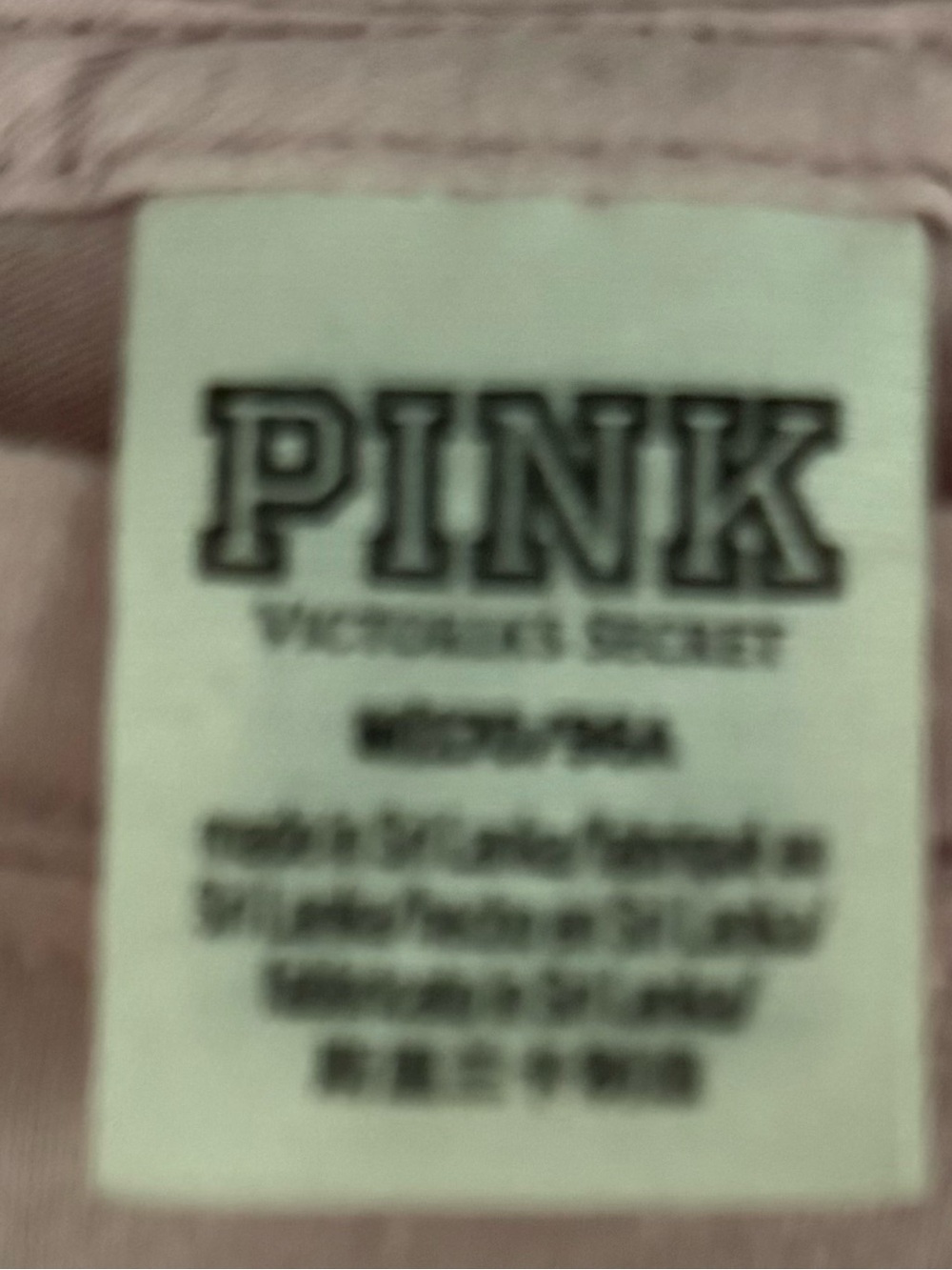PINK Victoria's Secret Dusty Pink Logo Tee - Picture 4 of 6